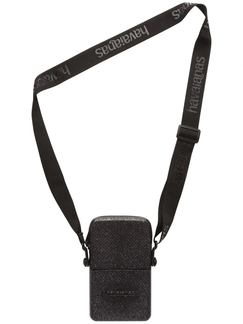 Havaianas Street Bag in Black Glitter